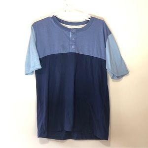 ModCloth Camp Connection Shades of Blue Shirt 1X